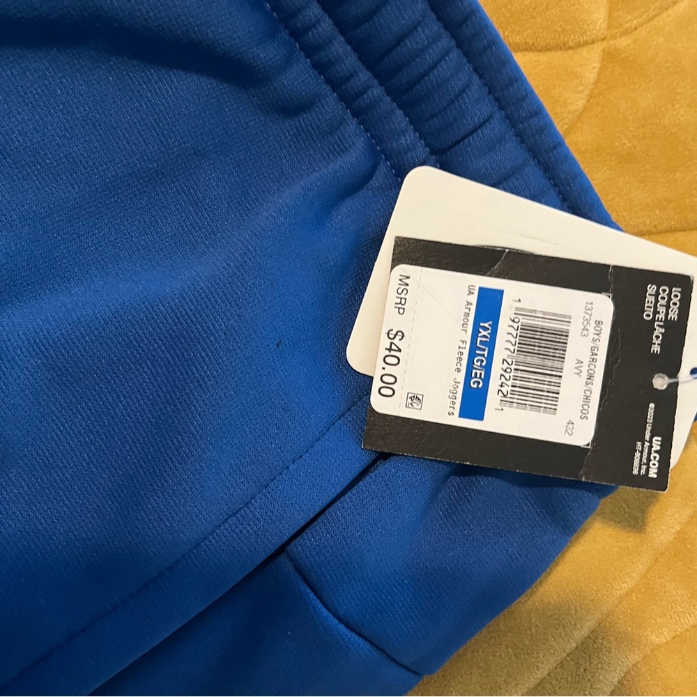Under Armour Kids Blue Sweatpants